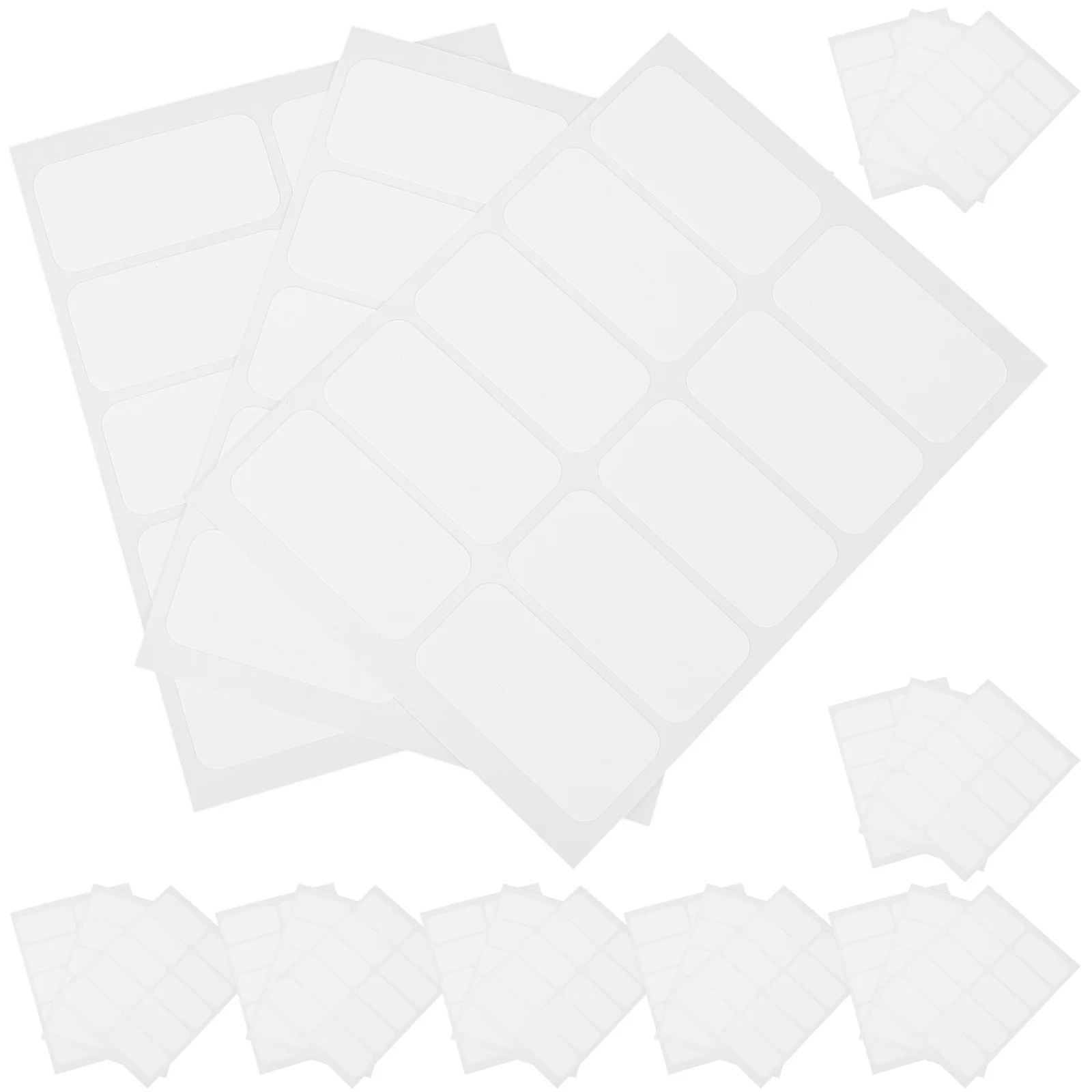 120Pcs Writable Laundry Labels No Iron Fabric Stickers for Clothes Marking Accessories Kids T-Shirts Bags Shoes