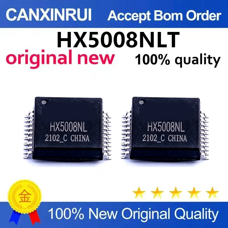 （5pcs-100pcs）Original genuine patch HX5008NLT HX5008NL SOP-24 Gigabit single port network transformer