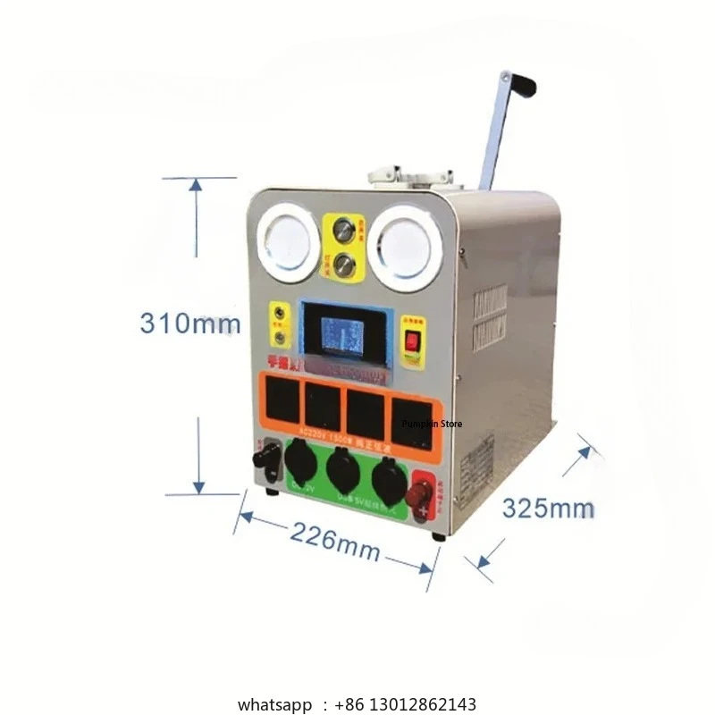 Hand Crank Generator USB Mobile Phone Charging Treasure High Power 220V 1500W Large Capacity Outdoor DC12.6V  Manual Generator