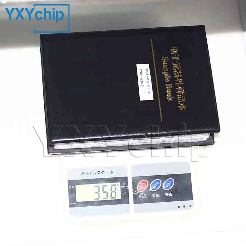 Wire Wound Smd Ceramic Inductor Kit 0201 0402 0603 0805 1008 Inductance Sample Book  Stacked inductor notebook Assortment Sample