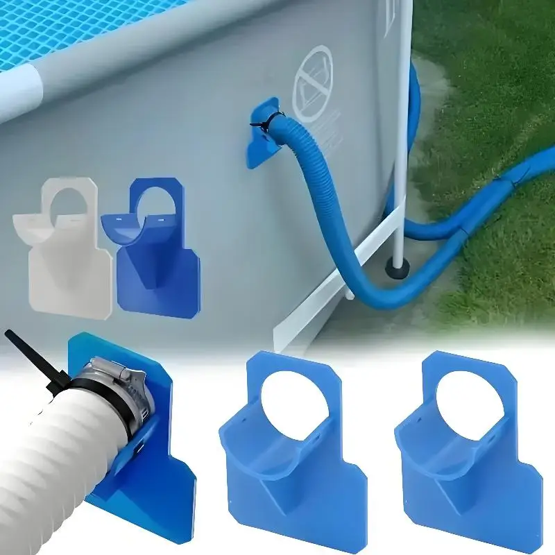 Pool-Schlauchhalterung Passend für Standardschläuche Anti-Durchhängungs-Design Werkzeuglose Installation für den Einsatz im Gartenpool – Detail 1