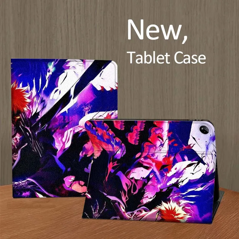 

B-Bleachs Anime Art Tablet Case For Vivo IQOO Pad Air Pad3 IQOO Pad5 Pad2 Pad3 SE Pro 11.5 12.1 12.3 13 Inch