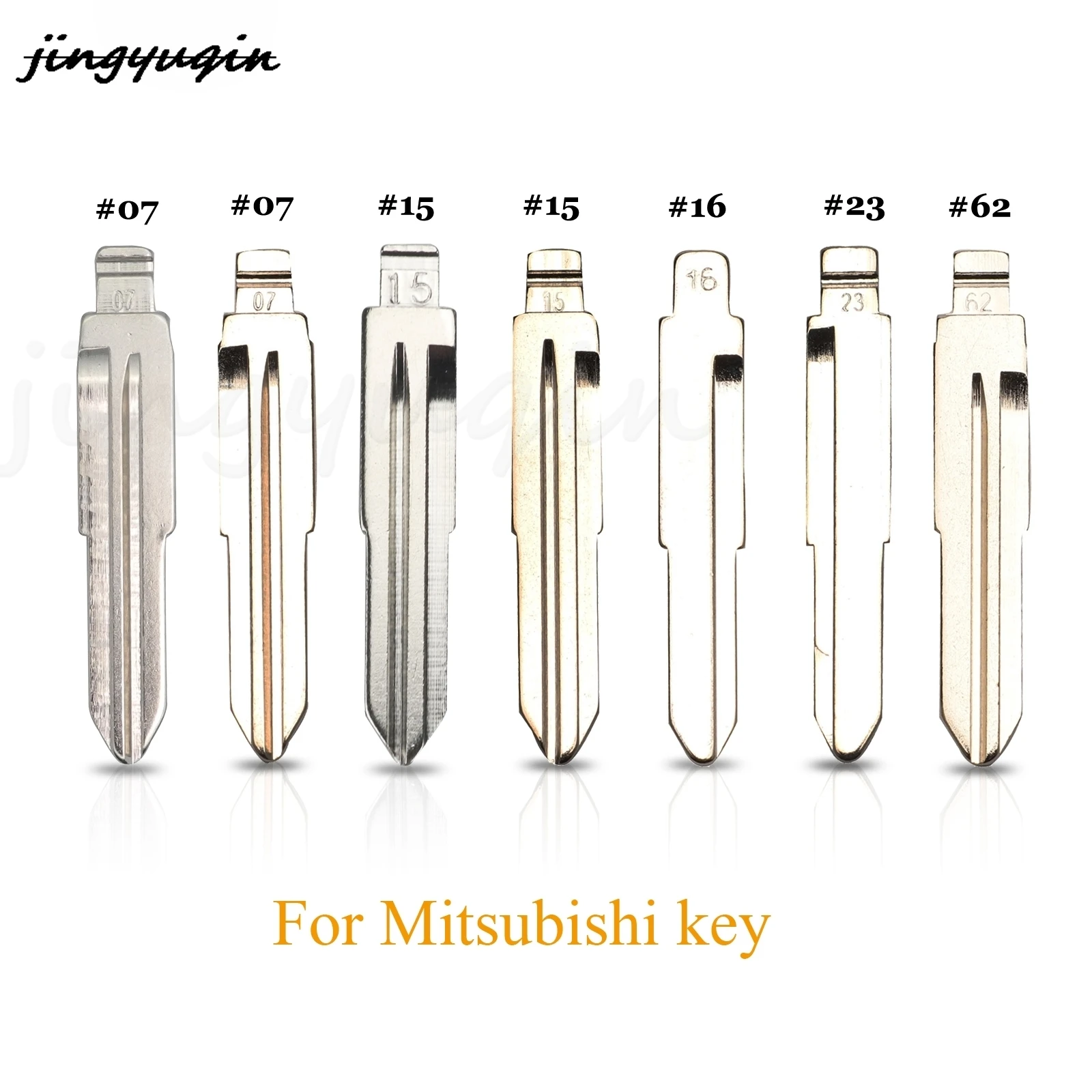 jingyuqin Remote Key Blade For Mitsubishi ASX GRANDIS Outlander LANCER-EX MIT11 R #07 #15 #16 #23 #62 KD Original Flip