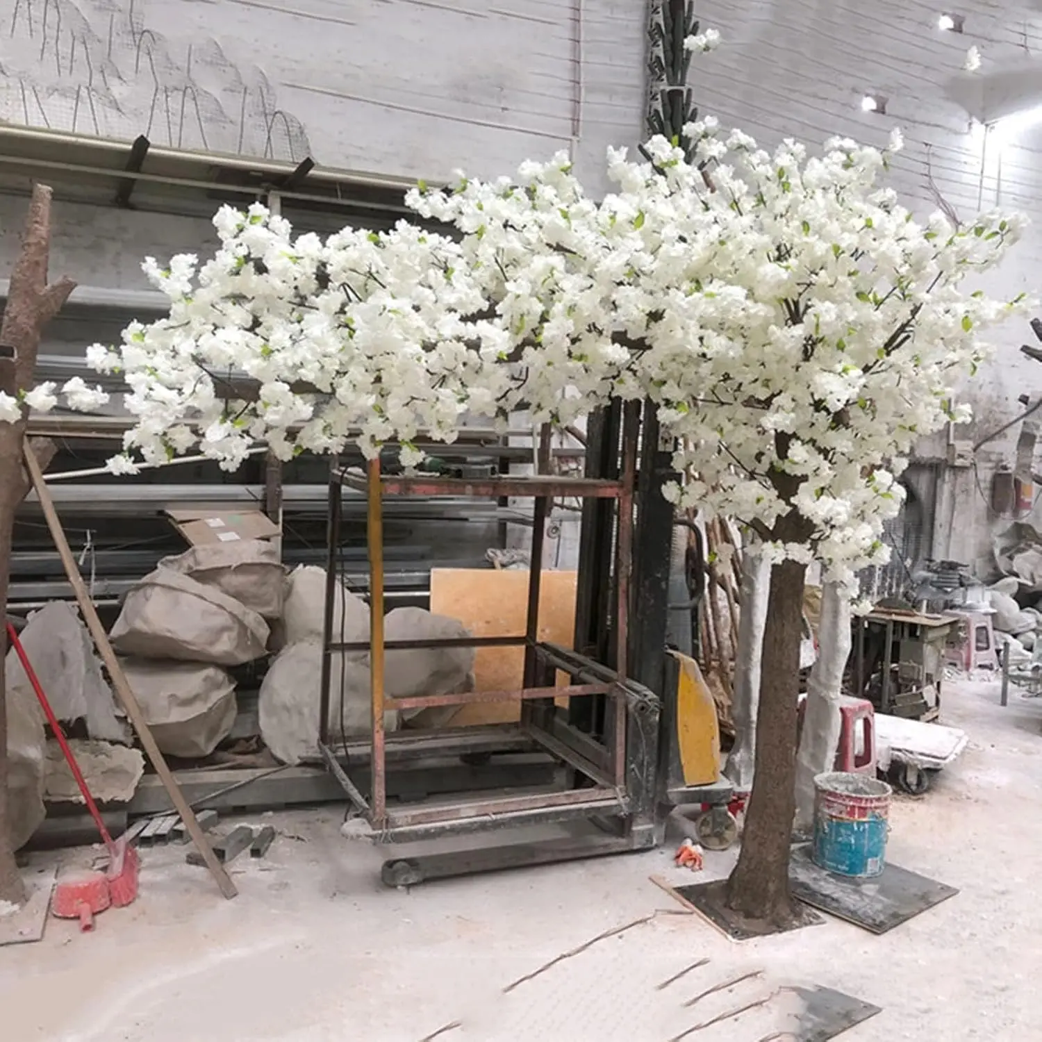 

Имитация больших растительных деревьев, искусственных вишневых цветов для домашнего фестиваля, вечеринки, Рождества - для использования в помещении и на открытом воздухе