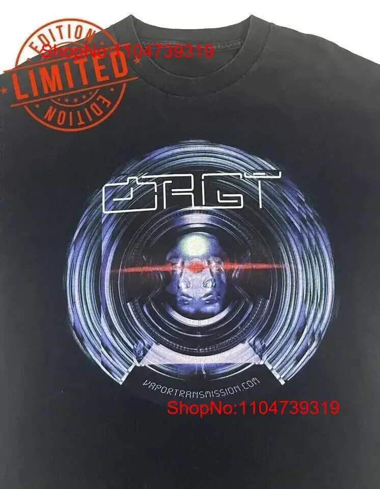 Vintage Orgy Band T Shirt Large 90s Size S 4XL Black vintage Washed graphic fashion Stretched Soft Casual Stylish Slightly