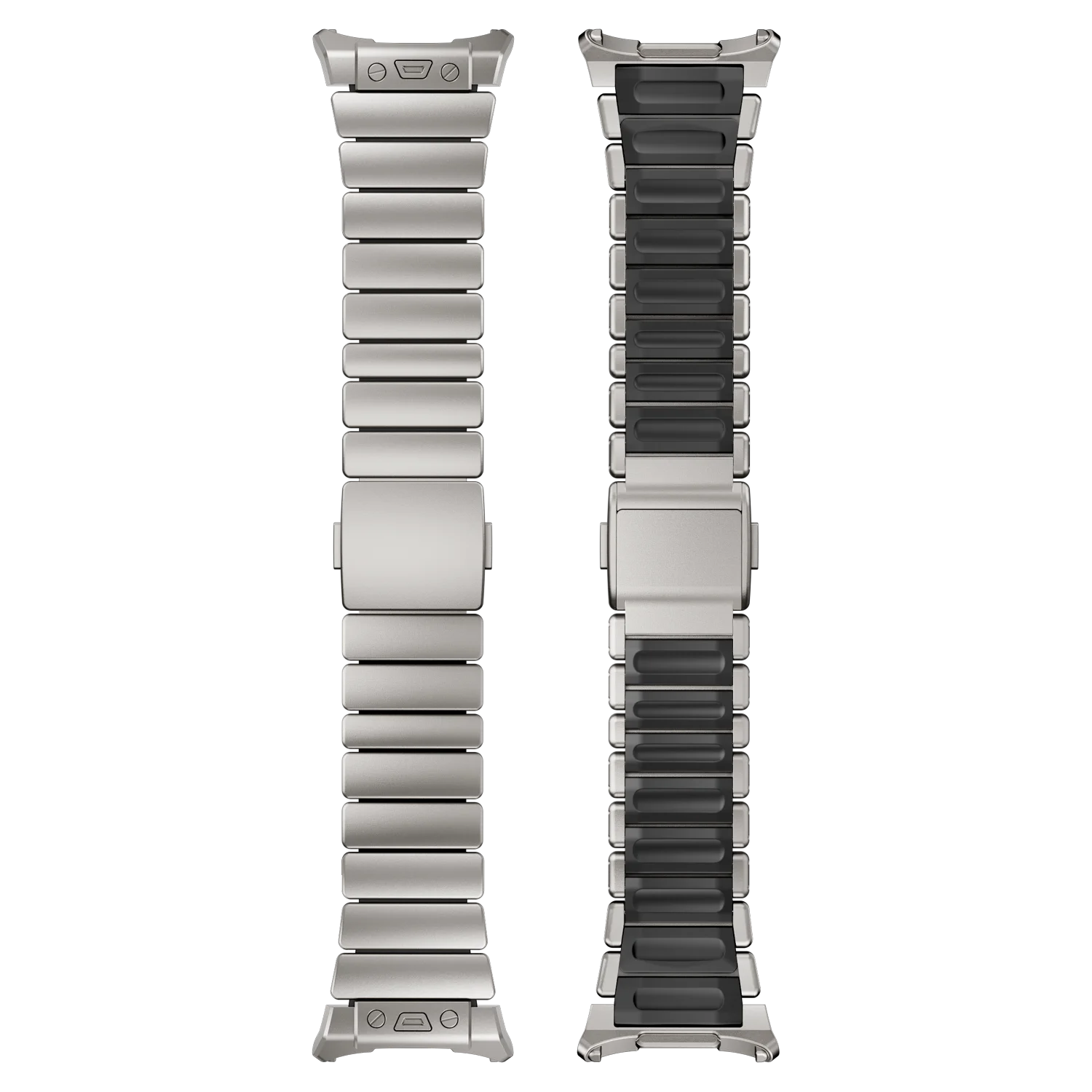 Luxuriöses Titan-Metallarmband für Samsung Galaxy Watch Ultra 2 2025 2024 47mm Magnetisches Silikon-Armband Herren Business-Accessoires – Detail 10