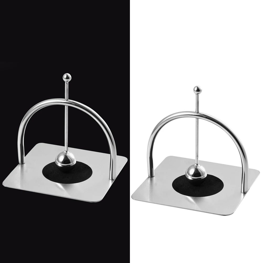 

Stainless Steel Flat Napkin Holder Household Tissue Countertop Stand Pressure Bar Kitchen Bedroom Use Holds Cloth Paper Towels