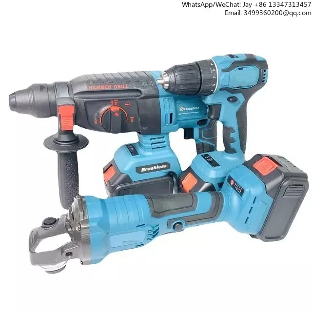 

Угловая шлифмашина, электрическая дрель, легкий перфоратор, профессиональный литиевый электроинструмент, набор инструментов