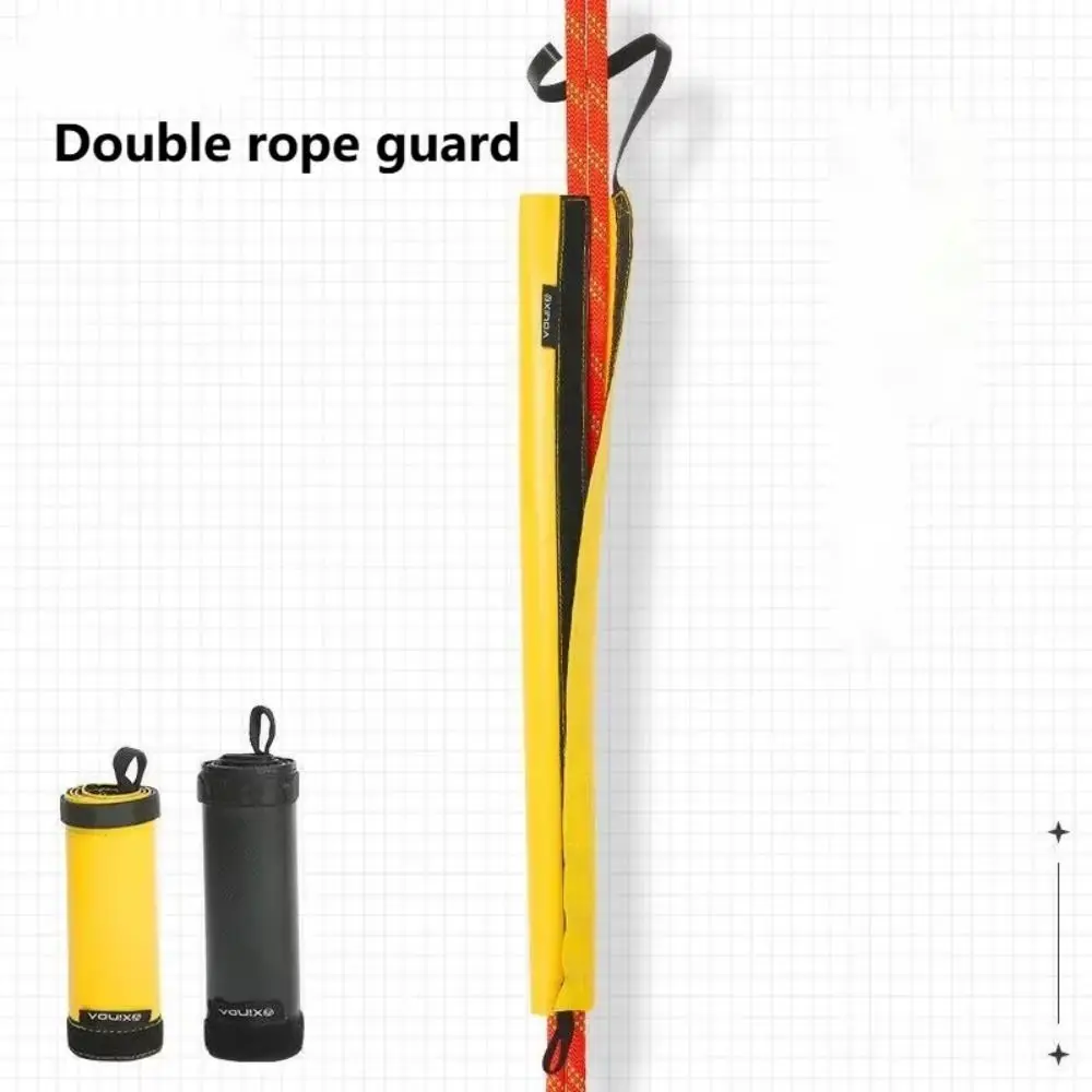 

Rock Climbing Climbing Rope Protective Cover Anti-Wear Lightweight Rope Protective Sleeve 35/50cm Extendable