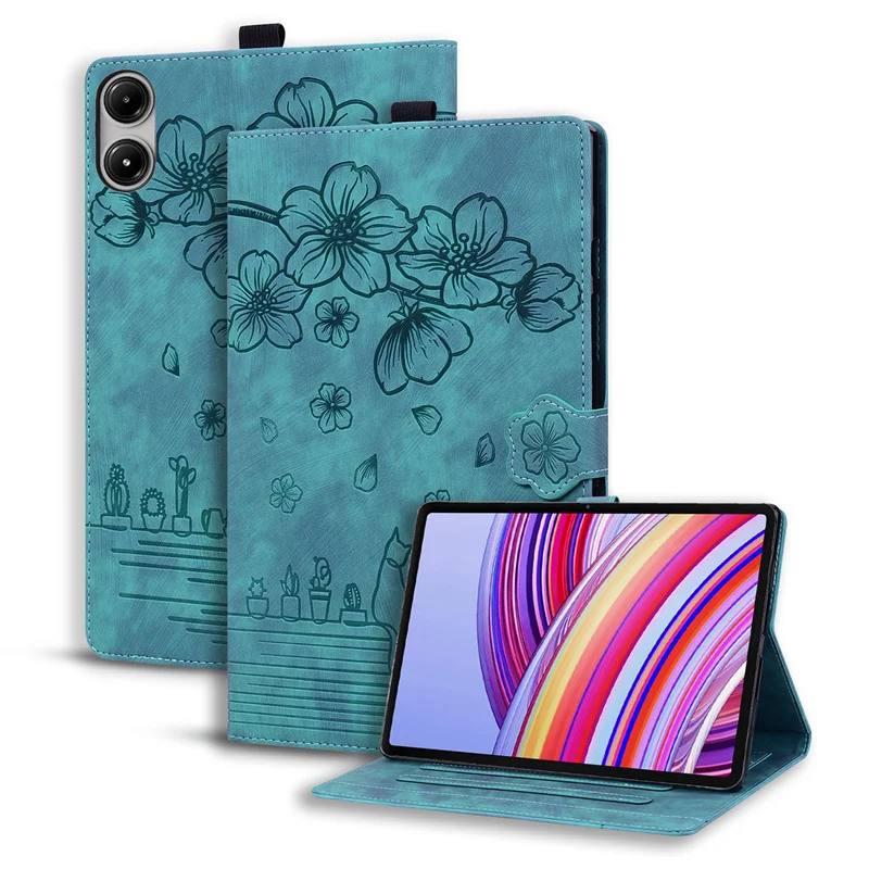 Coque for Xiaomi Redmi Pad 2 2025 11'' Case Embossed Painting Wallet Flip Stand Cover for Funda Redmi Pad 2 2025 11 inch Case