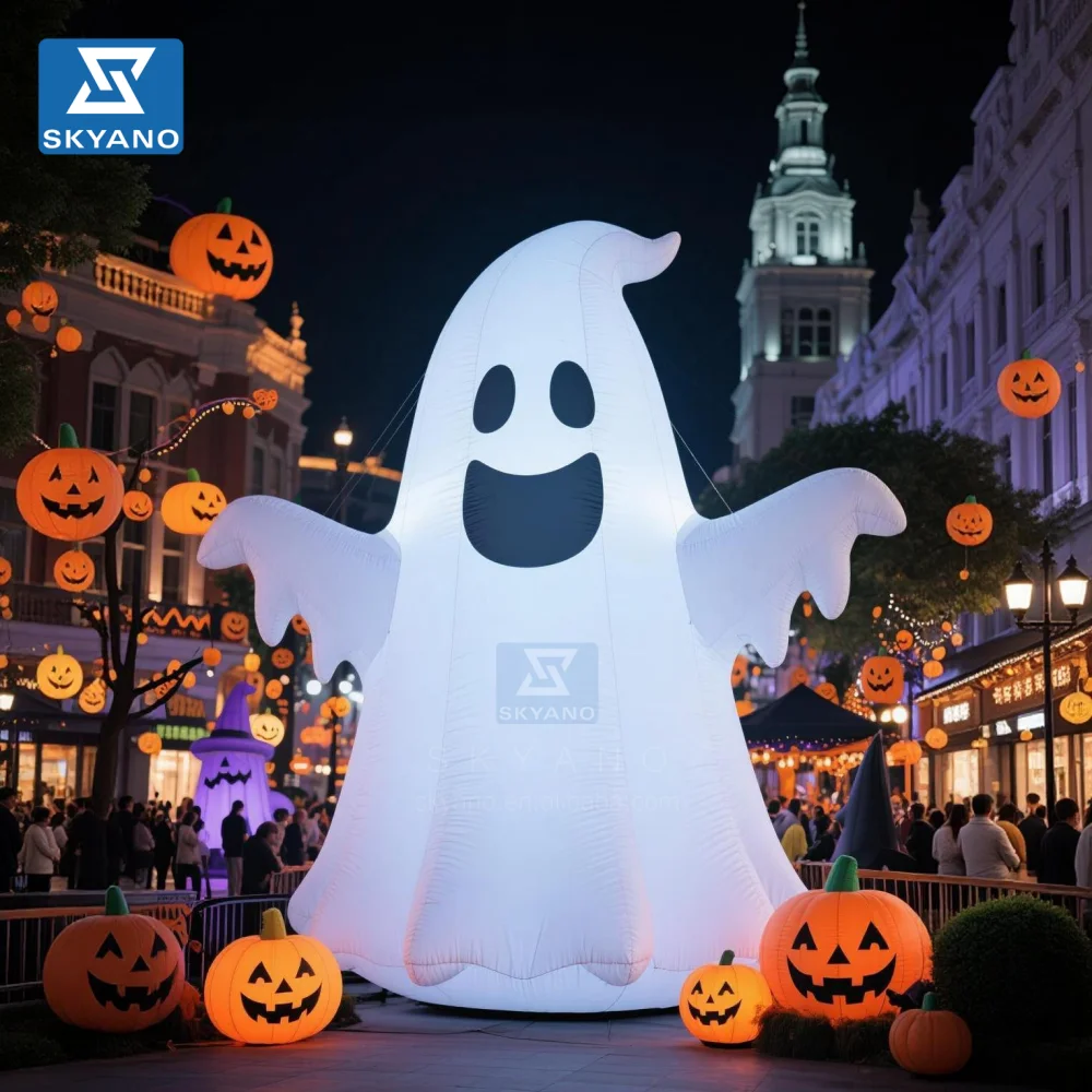 Ghostly Inflatable air Model Suitable for Halloween Courtyards and Parades