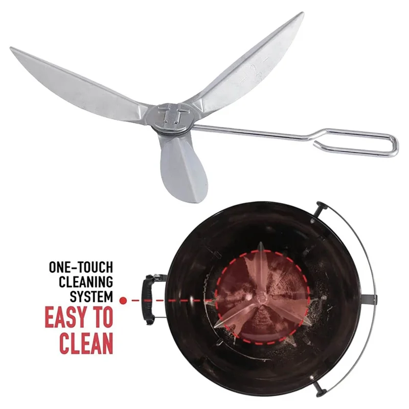 ウェーバー用ワンタッチクリーニングシステムキット、チャコールグリルとケトル、交換部品、18-1/2 "グリル、7443 90719