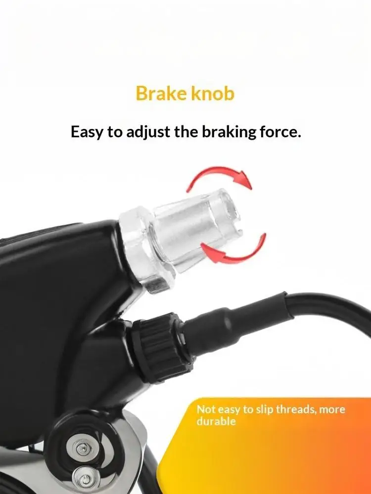 AliExpress NONE 1/2Pcs E Bike Brake Levers Aluminium Alloy Left Right Hand Brake Power Failure Hand Brake Lever For Electric Bike Scoooter