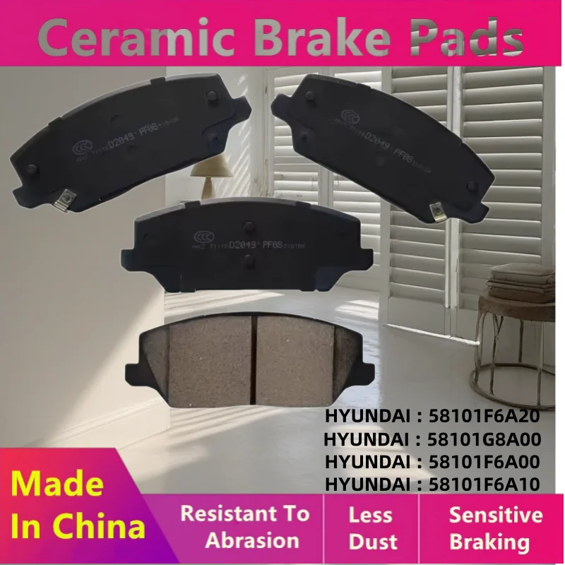 

For Hyundai Elantra N(CN7)2.0T Front Brake Pads/2021 2022 2023 2024 2025 2026/Auto Parts