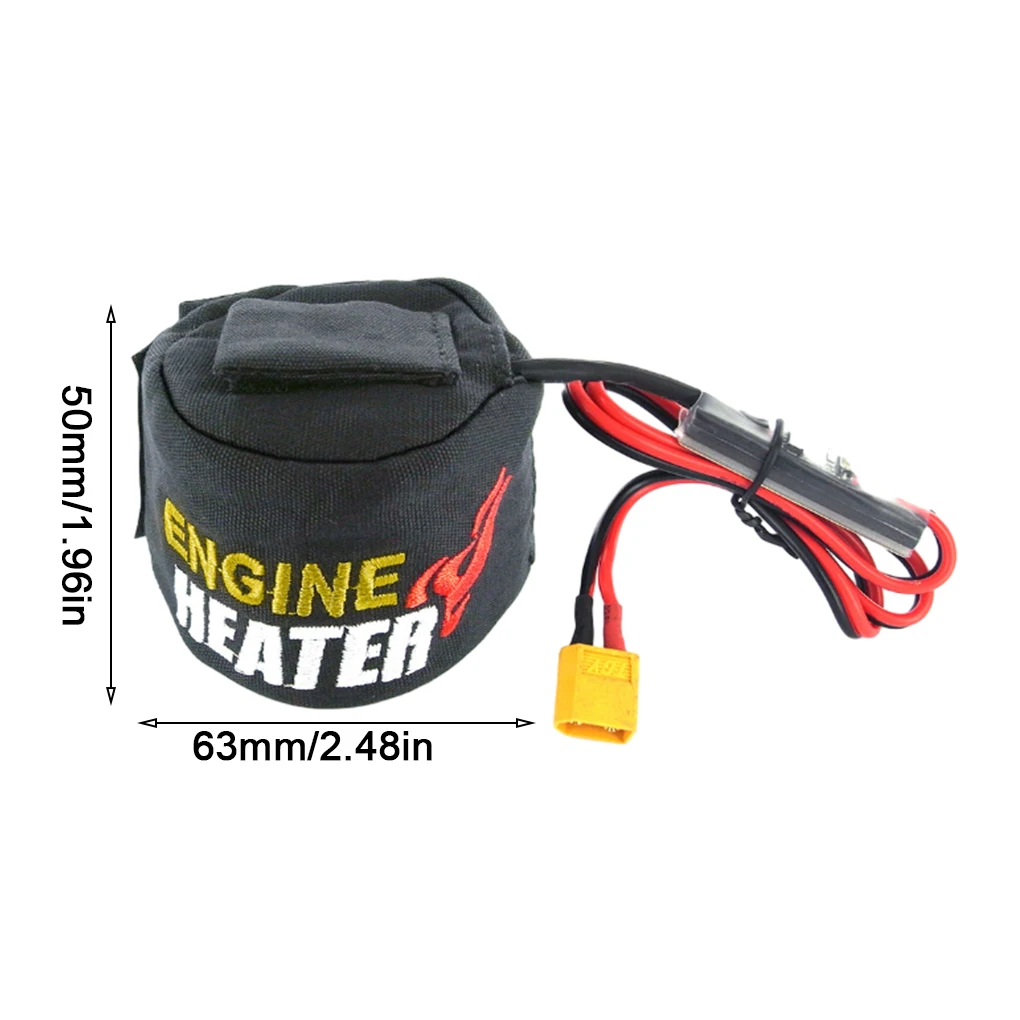 SKYRC Engine Heater 19-26 RC Nitro Engines Preheater Motor Heater Monitor Temperatures for RC Car Airplane Helicopter Tools