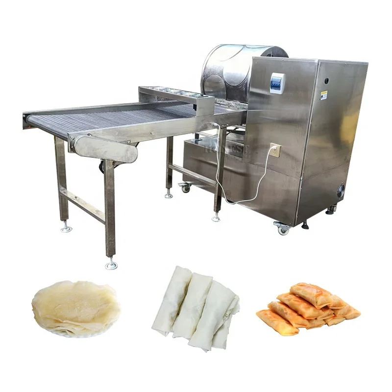 #Fully Automatic Tortilla Making Machine / Spring Roll Sheet Making Machine / Pancake Machine  Type