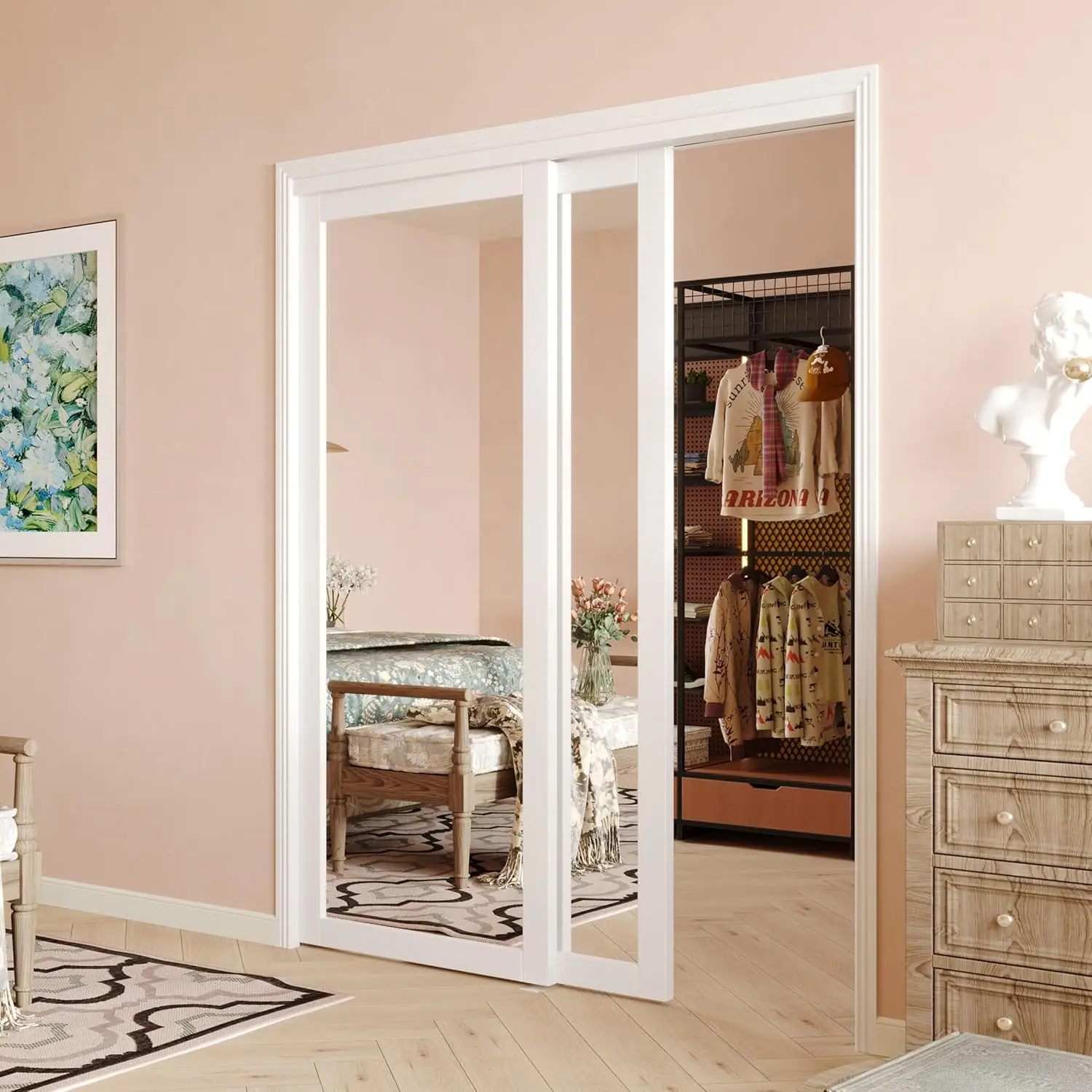 Sliding Closet Door, 60