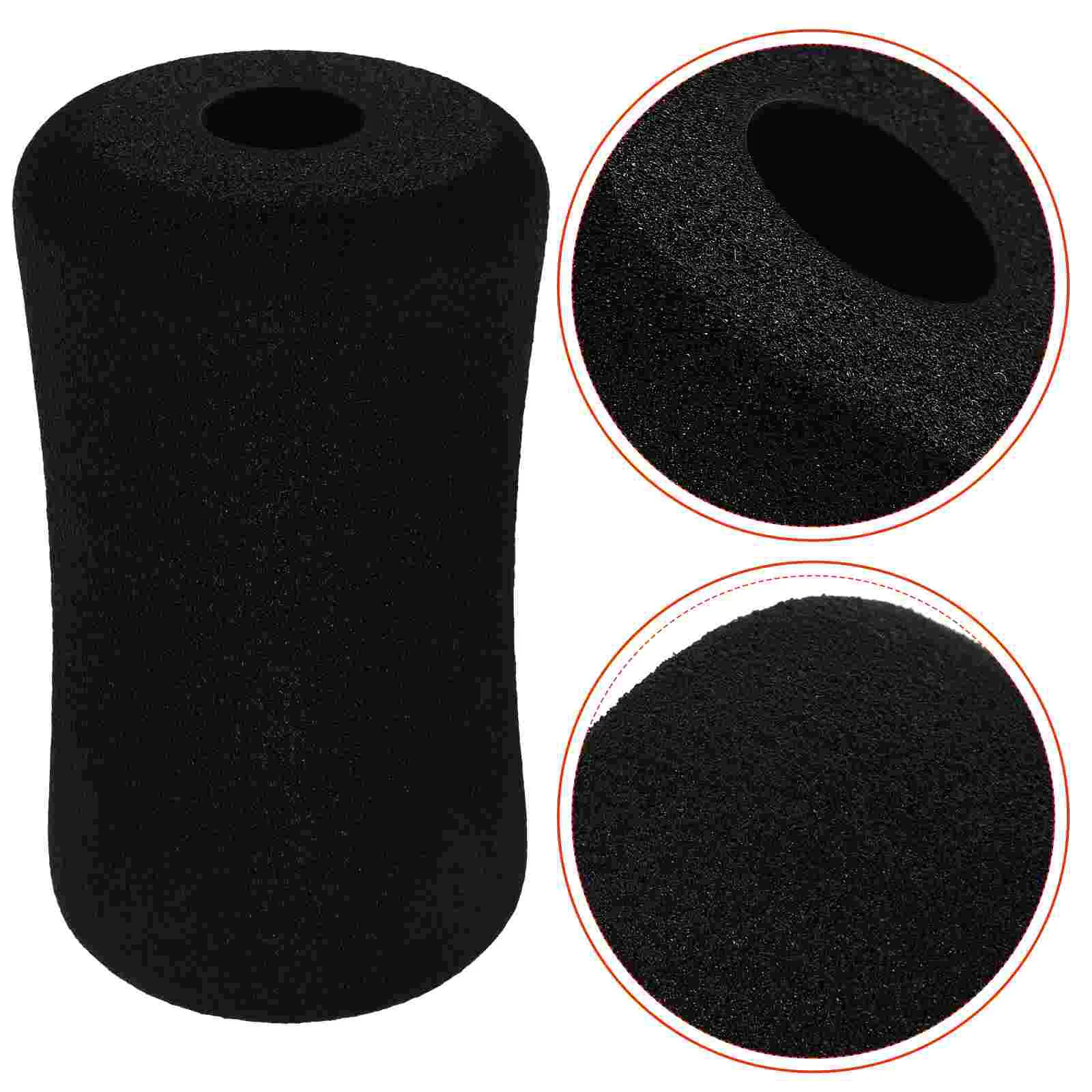 

3 Pcs Fitness Equipment Sponge Cover Roller Refill Replacement Tube Foam Rollers Pad for Legs Foot Pads Machine Accessory