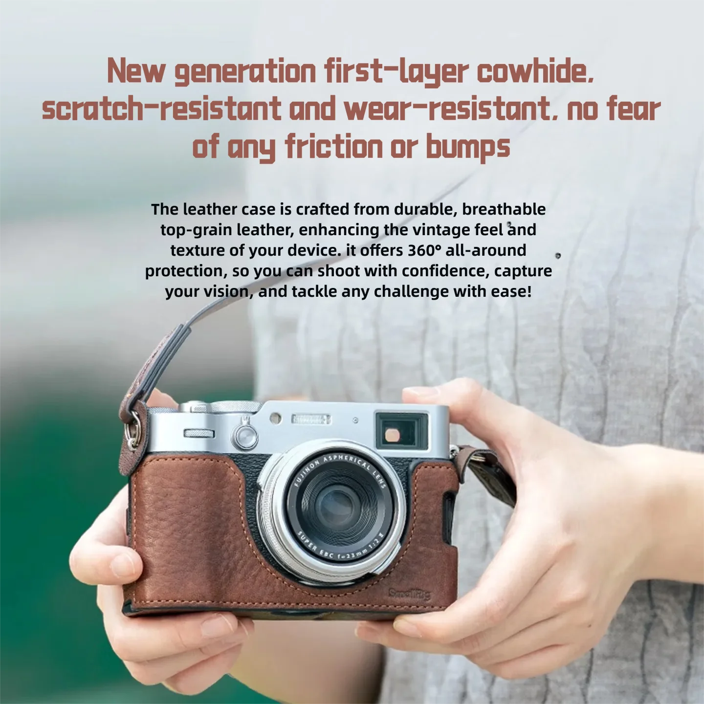 SmallRig Echtlederhülle+Gurt f – Fujifilm Camera X100Vi Bewertung und Preis