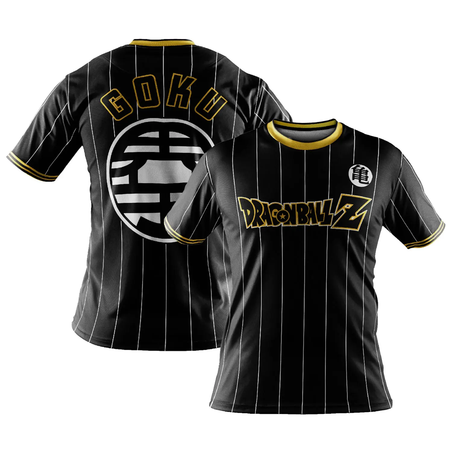 Camiseta Dragon Ball adulto camiseta anime personagem Son Goku Super Saiyan Camiseta menino roupas infantis camiseta de verão