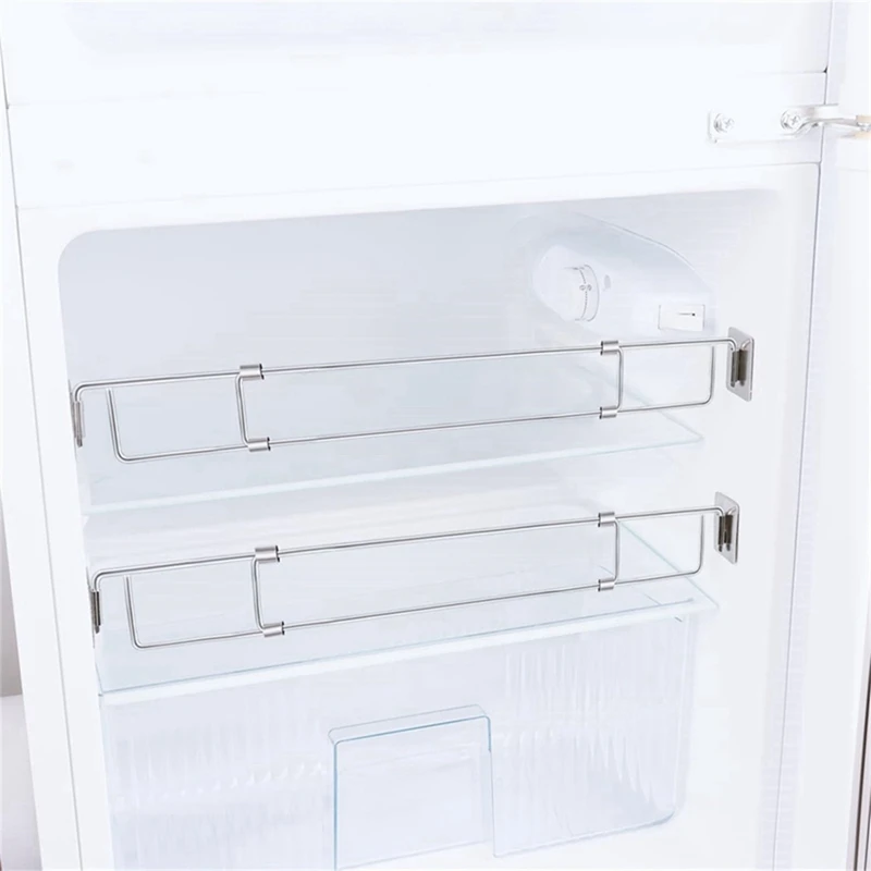 ABNO-Adjustable RV Shower Corner Storage Rod For Travel Trailers And Campers - Silver