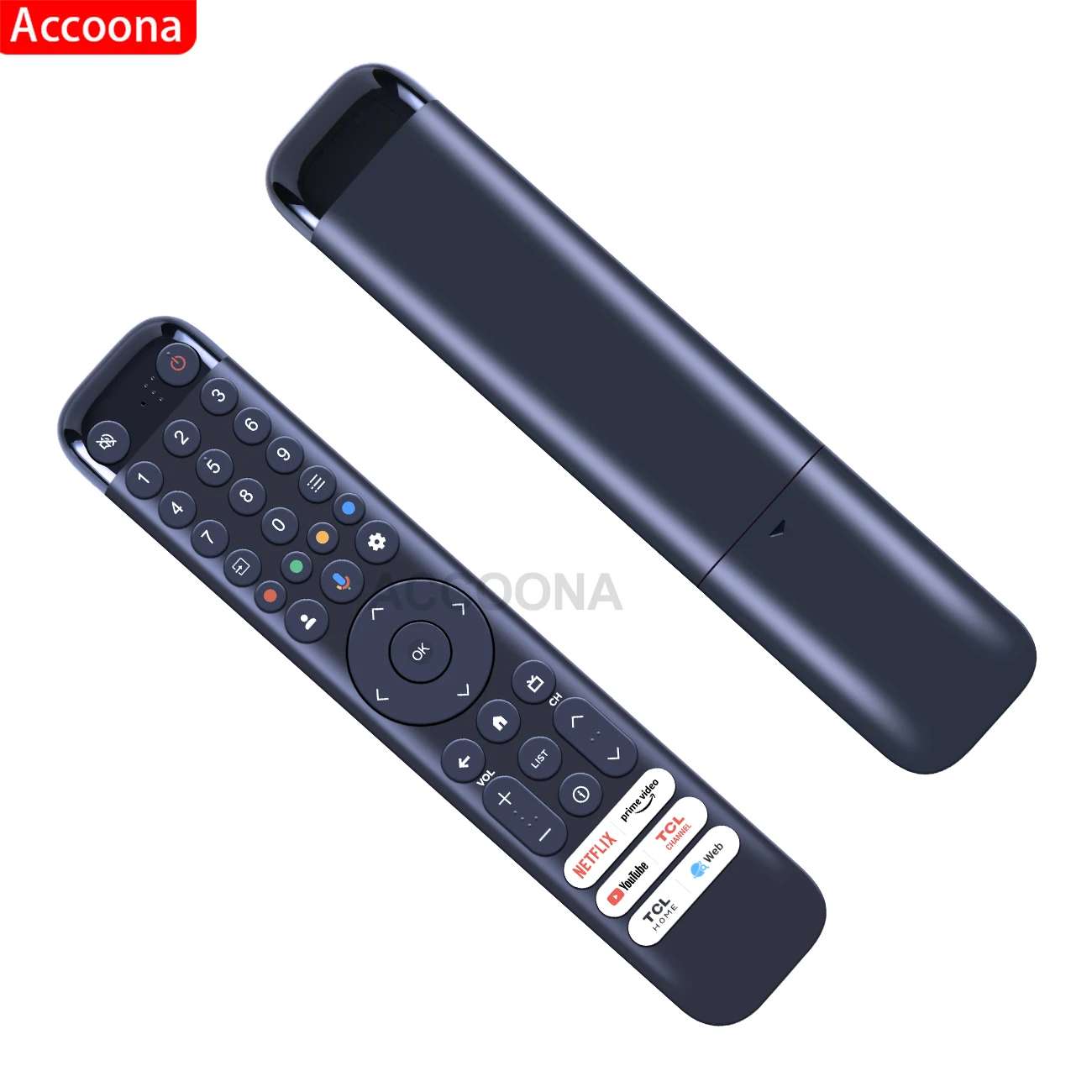 Remote control RC833 GUB1 for TCL 65C845 50 55 75 65C745 43LC645 miniLED LCD TV