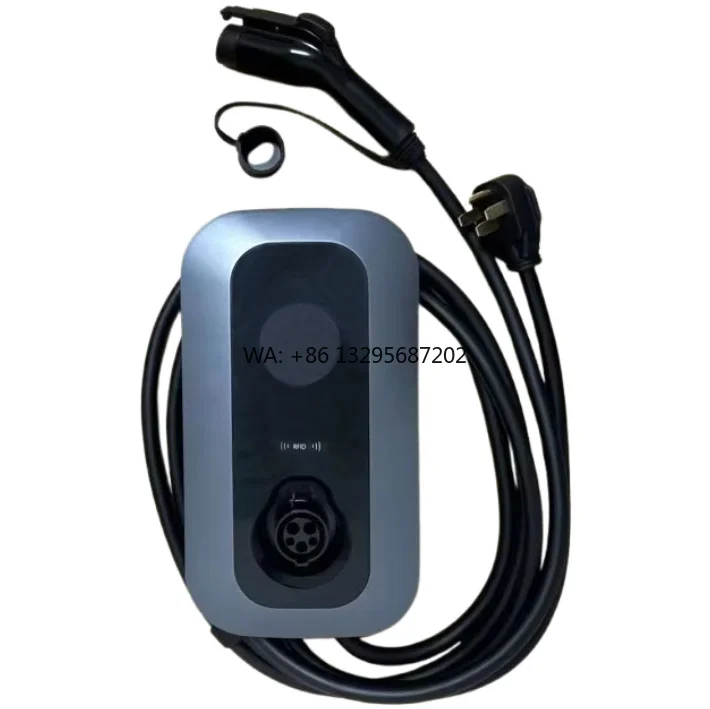 

Новый настенный зарядный комплекс JET для электромобилей, уровень 2, 32А/40А, переменный ток, 7кВт, 250В, J1772 Type1, для домашнего использования, быстрая зарядка