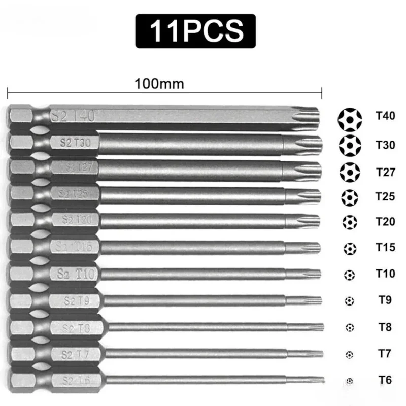 11pcs 100mm /12pcs 50mm 1/4