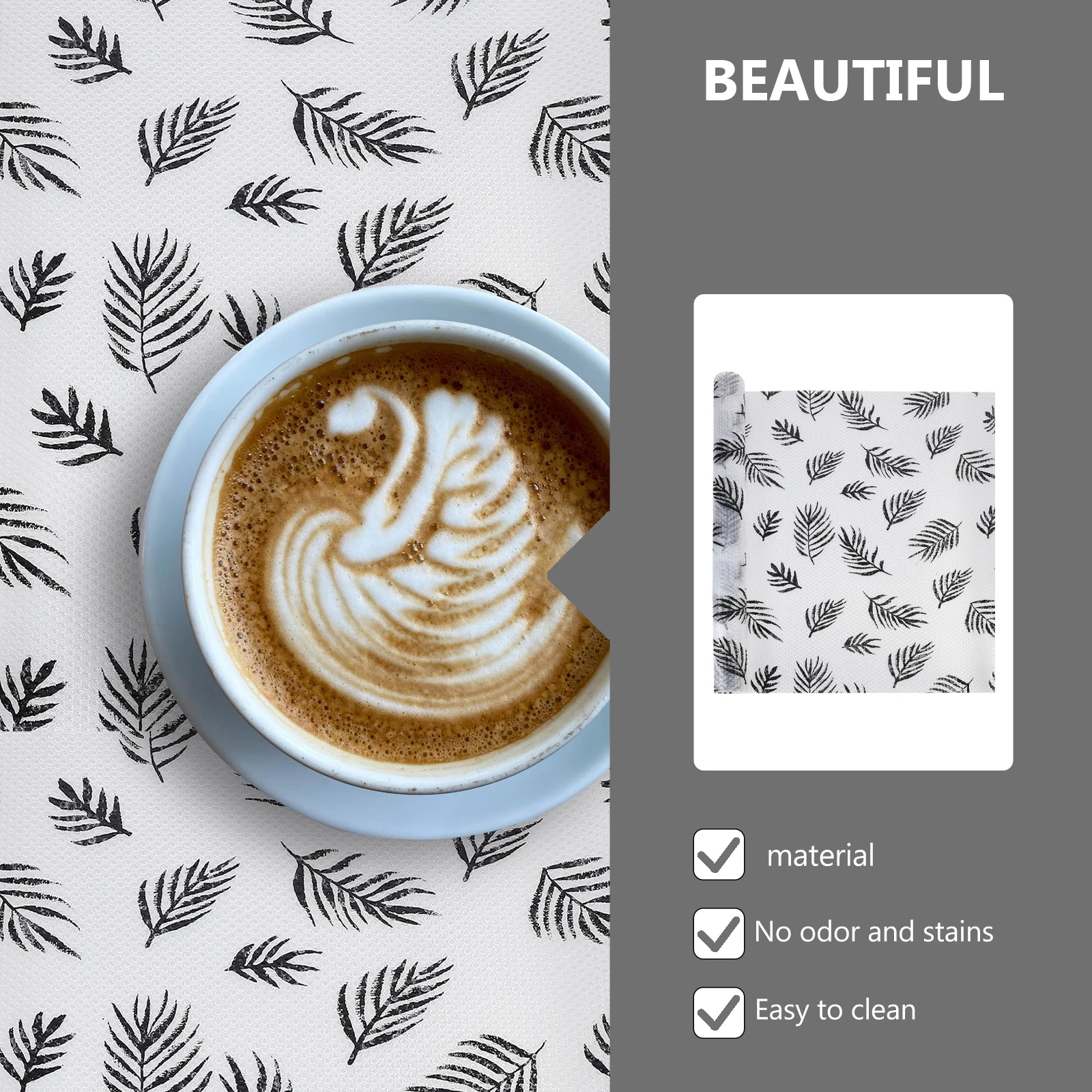 

1Pcs Non-Slip Moisture-Proof Mat Eva Decorative Table Mat Anti-Fouling Multipurpose Kitchen Coaster Refrigeration