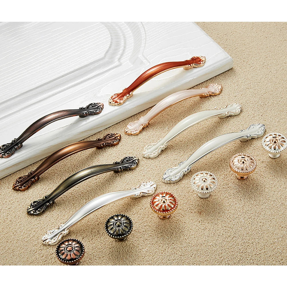 

4 Pcs Minimalist Handle Grip Drawer Accessories Kitchen Cabinet Handles European Style Hnadle Pull Bar