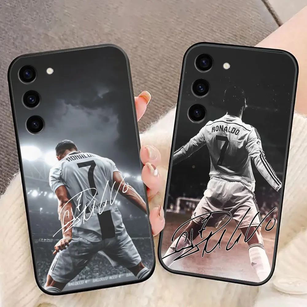 

Football Mr R-Ronaldo C-CR7 Cover Phone Case For Samsung Galaxy S26 S25 S24 S23 S22 S21 S20 FE S10 Ultra Plus Case Funda Shell