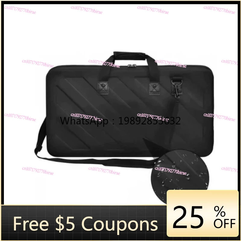 

Сумка для контроллеров DDJFLX4 400 SR2 SX 800 1000 DDJ1000SRT FLX6 GRV6, XDJRR, универсальная сумка для диджейского оборудования, жесткий чехол для цифрового оборудования