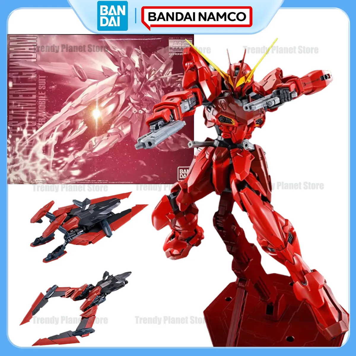 

BANDAI MASTER GRADE MODEL KIT MG 1/100: RGX-00 TESTAMENT GUNDAM - Includes Protective Foam Box Original Box in Stock