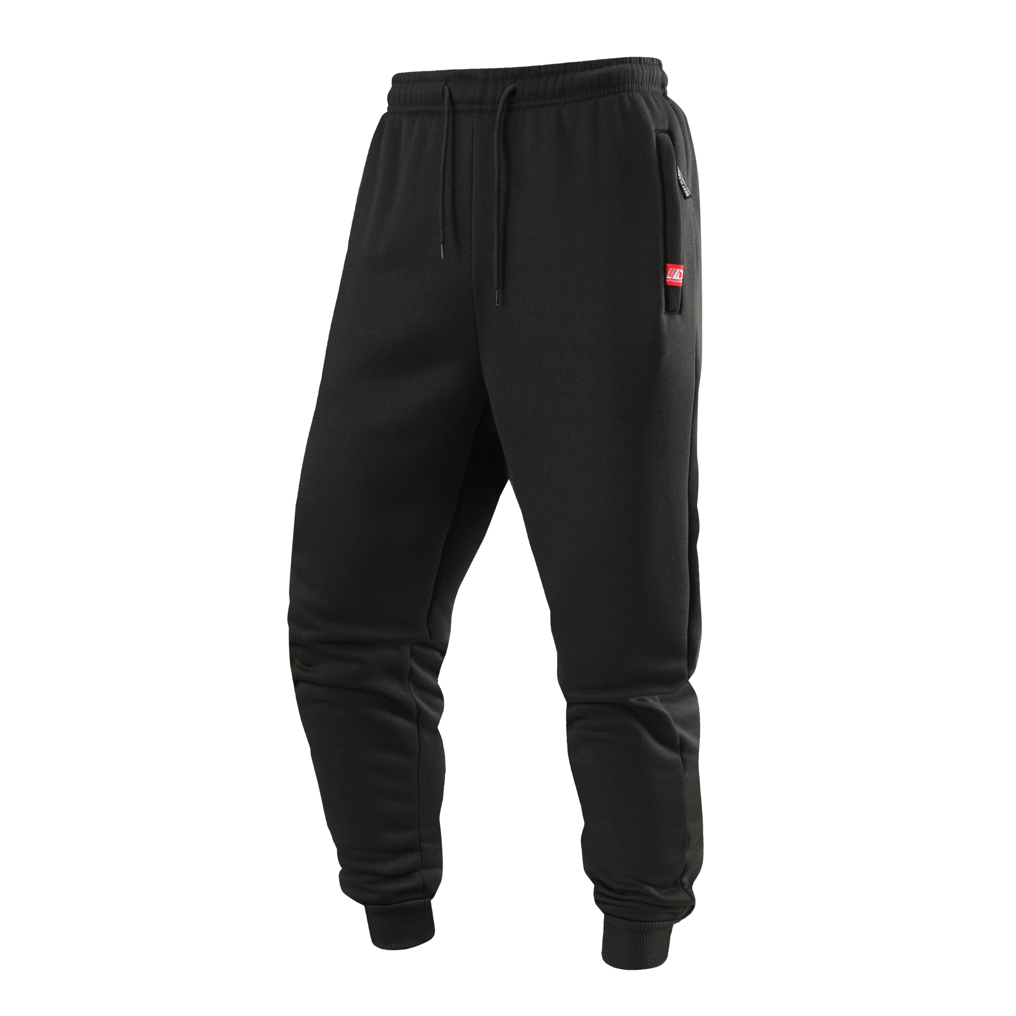 

Men's autumn tight fitting sports pants basketball trousers navy blue heavy duty knitted casual sweatpants