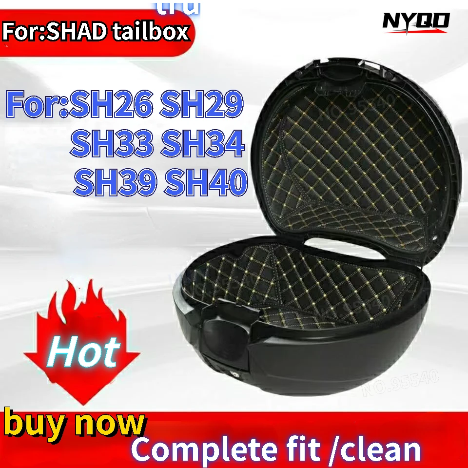 For SHAD SH26 SH29 SH33 SH34 SH39 SH40 Motorcycle Trunk Case Tail Case Luggage Inner Box Liner Protector Lining top case linne