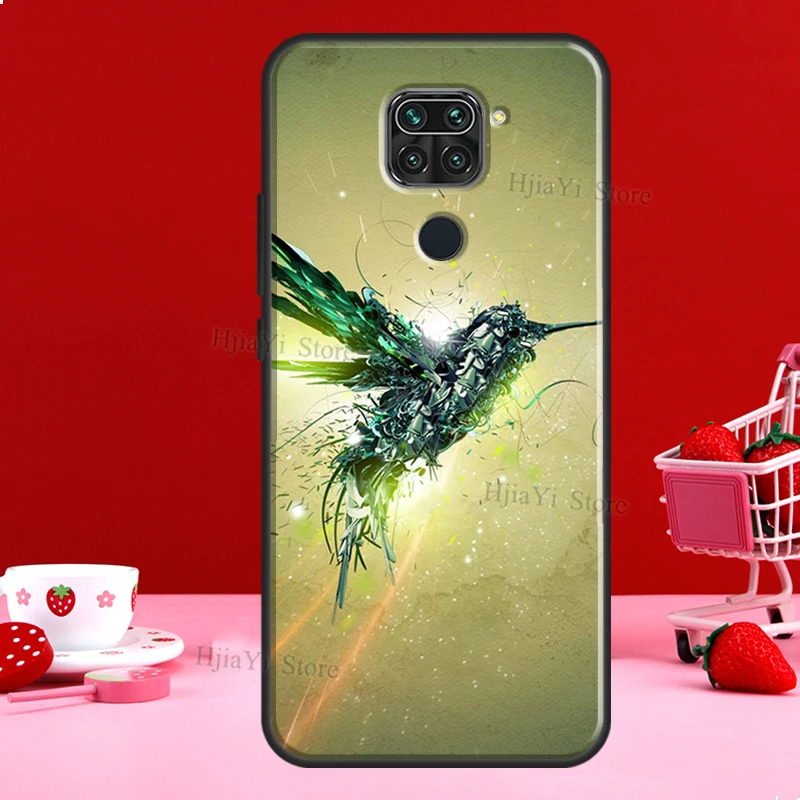 Hummingbird Case For Xiaomi Redmi Note 11 10 9 8 12 Pro Plus 12S 11S 10S Cover For Redmi 12C 10C 10A 9C