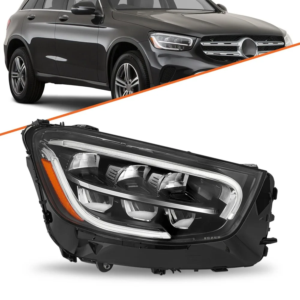 

LED Headlight For 2020-2022 Mercedes-Benz GLC300 GLC-Class W/O Adaptive Right RH