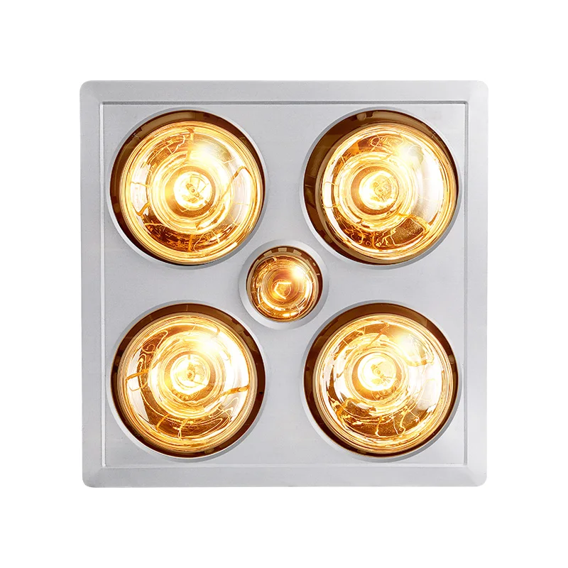 Camel Light Heating Bath Heater Led Light Exhaust Fan Integrated Ceiling Bathroom Heating Household Warm Air Blower