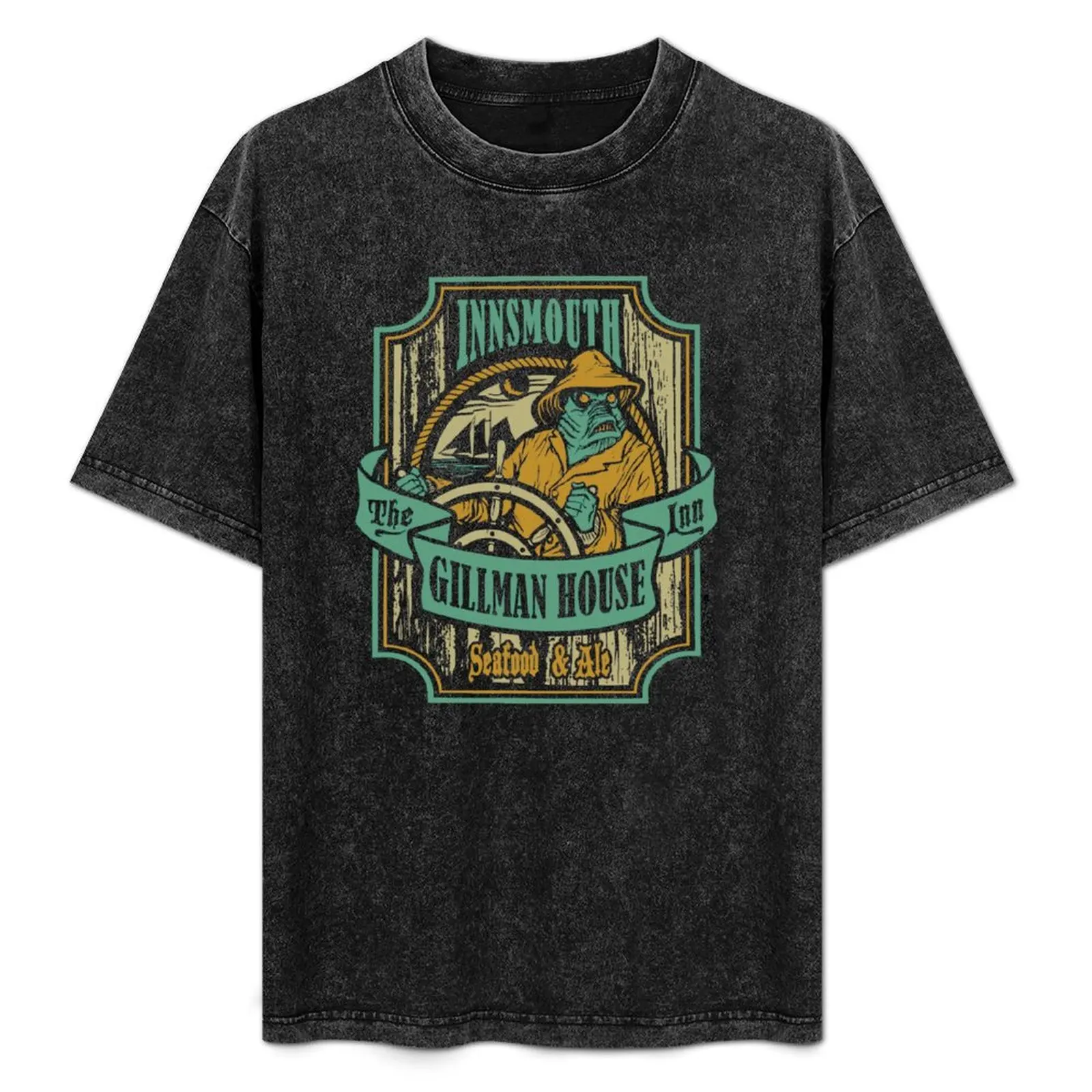 

Gillman House T-Shirt Large Size Basic Casual T-Shirt