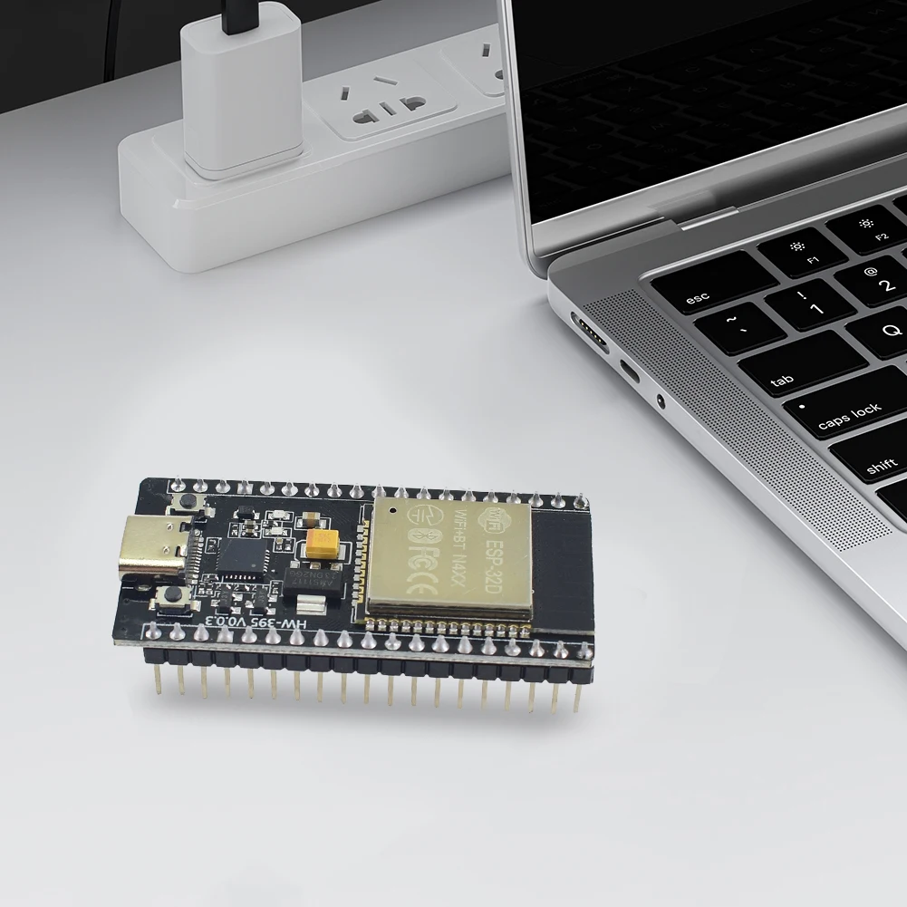 1-20PCS ESP32 WROOM-32 Development Board WiFi Bluetooth Low Power Consumption with TYPE-C CP2102 Module 2412-2484MHz