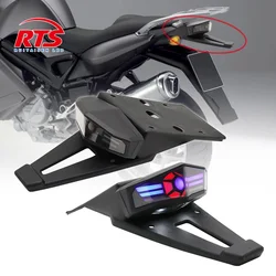 Universal Signal Lamp Taillight for Bobber Enduro Dirt Bike Motorcycle ATV LED Rear Tail Turn Signals Brake Light Stop Indicator