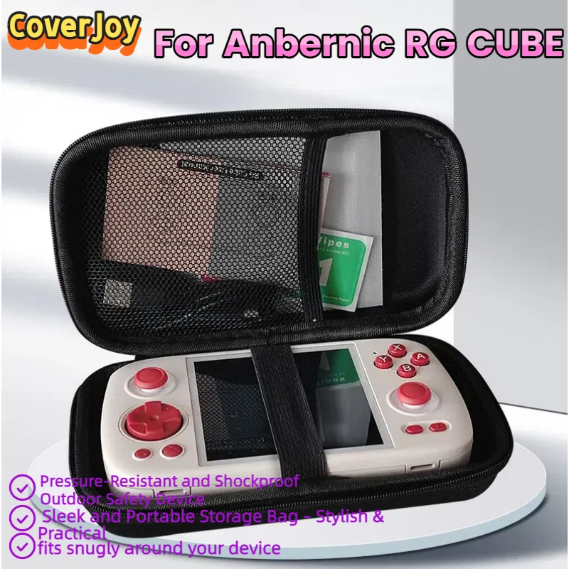 

CoverJoy для Anbernic RG Cube Чехол Портативная ретро-консоль RG CubeXX Сумка для хранения Чехол RGcube RGcubeXX Коробки Чехлы Игровые аксессуары