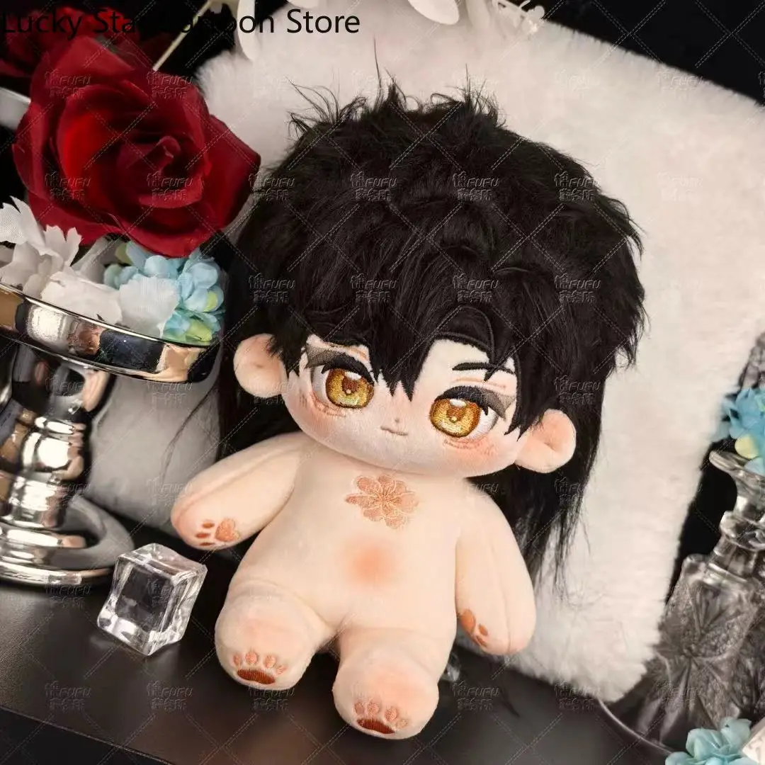 

Game Love and Deepspace Zayne Ancient Style Anime Stuffed Skeleton Body Handsome Cosplay Plushie Dress Up Gift Halloween Gift