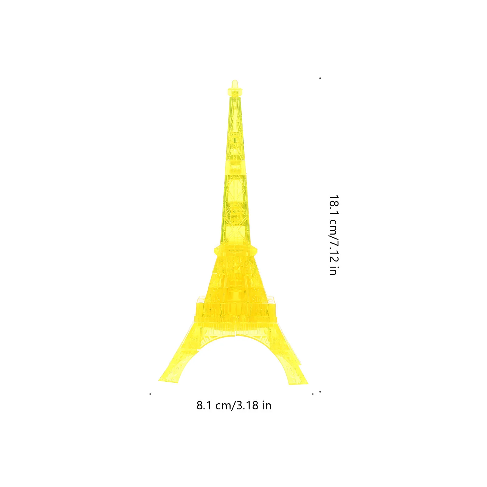 Eiffel Tower Building Blocks Decorative 3d Jigsaw Brain Teaser Puzzles Childrens Toys Aldult