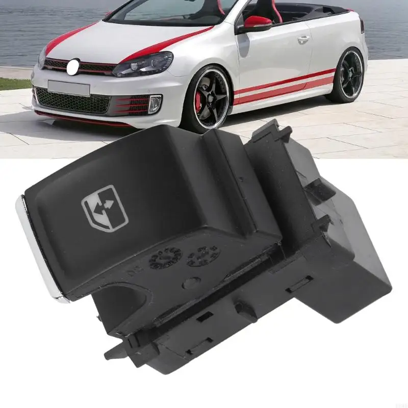 

H8WE High Strength Ergonomic Car Window Control Lift Raising Glass Elevator Button Regulator for 5G0959855F 5G0959855L