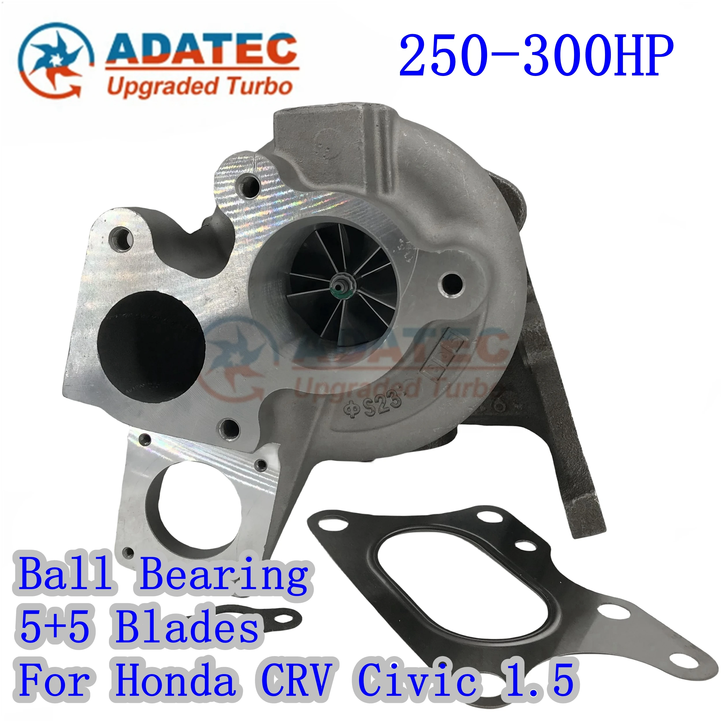 TD025 Ball Bearing Turbo For Honda Civic 1.5 T L15B7 2SV 2015- 49373-07012 ​49373-07011 Turbine Upgrade 6+6 Blades 49373-07100