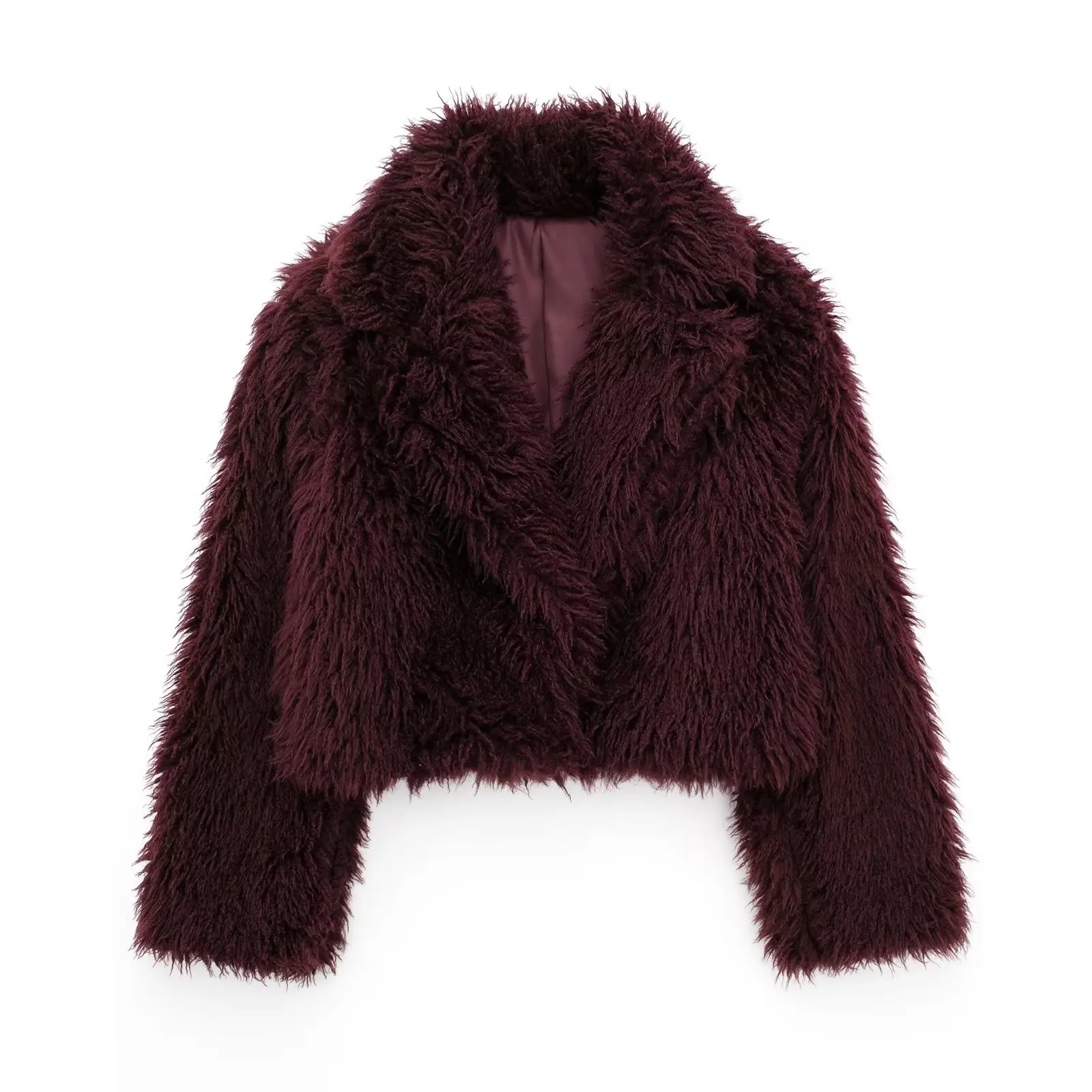 Women's Winter New Fashion Versatile Eco-Friendly Faux Fur Short Coat