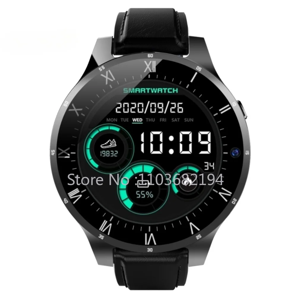 

Smart Watch 4GB+64GB 1.69 Inch IPS Screen Dual Cameras Waterproof Smart Watch Heart Rate Monitor