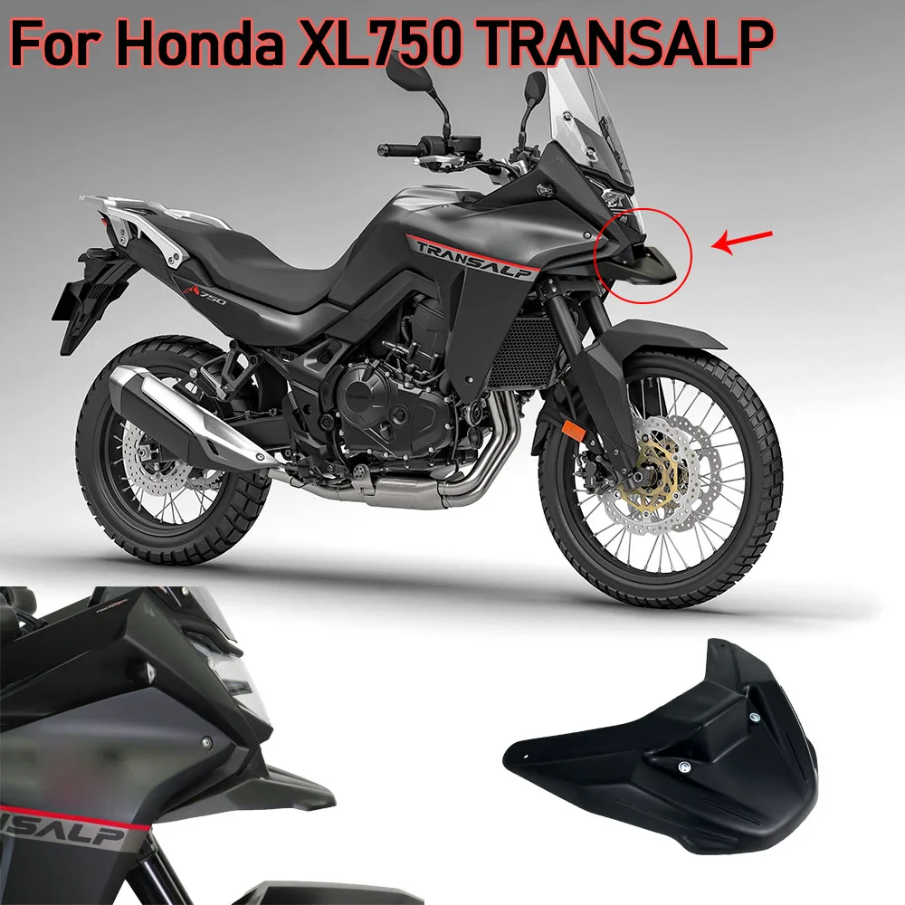 TRANSALP XL750 New Motorcycle Front Beak Front Wheel Fender Extension Under Headlight Fender For Honda XL750 TRANSALP 2023-2024