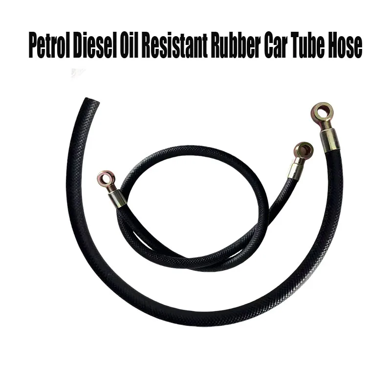 

Petrol Diesel Oil Resistant Rubber Hose M12/14/16/22/24 NBR Flexible High Pressure Car Truck Forklift Fuel Injection Pipe Line